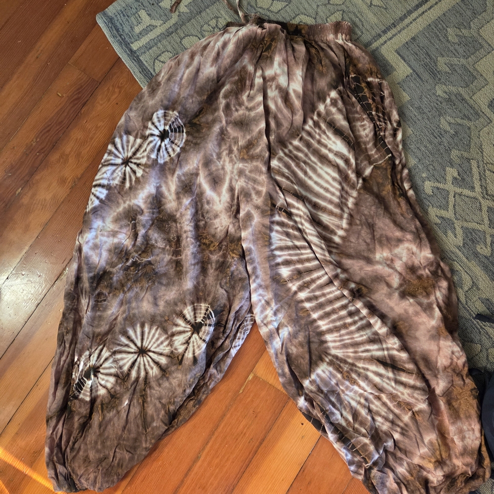 Tie-Dye Harem Pants